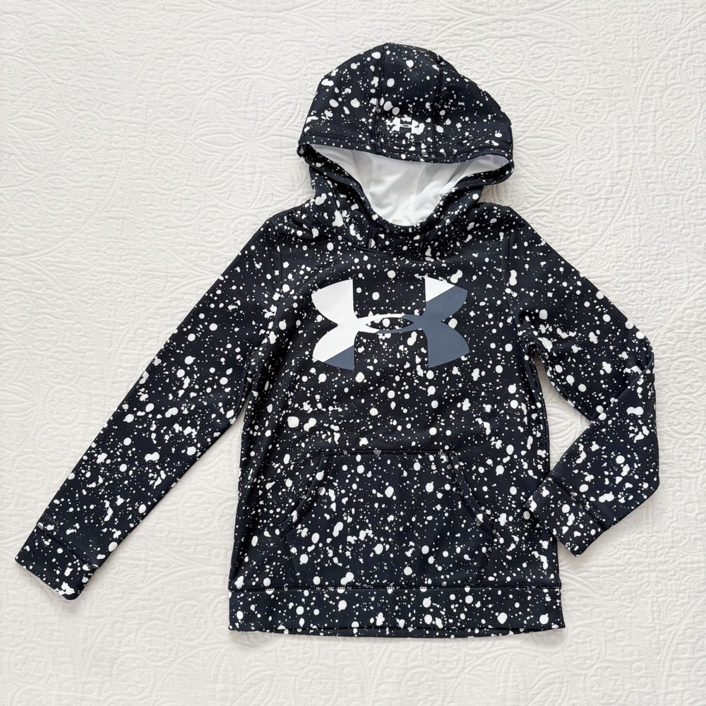 Under Armour Girls' Cold Gear Water Resistant Hoody Sz Youth M